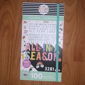 NEW The Happy Planner All In A Season Sticker Book